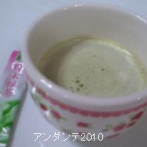 カテキン☆緑茶みるく♪緑茶ラテ♪緑茶オーレ♪